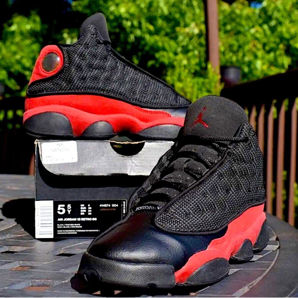 Jordan Retro 13’s Bred Youth Size 5